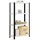 simon home Simonrack Leichte Regal Anthrazit 1600x800x300 Mm