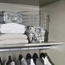 Rauch Quadra braun (struktureichefarben hell, spiegel), B:271cm H:230cm T:62cm, Holzwerkstoff, Schränke, Schwebetürenschrank, mit Spiegelelementen