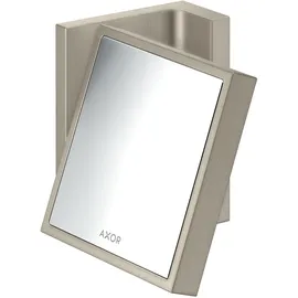 Hansgrohe Rasierspiegel Axor Universal Rectangular neigbar, Wandmontage, brushed nickel