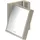 Hansgrohe Rasierspiegel Axor Universal Rectangular neigbar, Wandmontage, brushed nickel