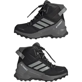 adidas Terrex Ax4r Mid Climawarm+ Wanderschuhe - Core Black / Matte Silver / Grey Six - EU 34