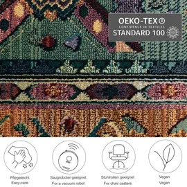 THEKO Gabiro 13 Orientteppich 120 x 180 cm Grün