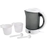 Adler AD 1268 Wasserkocher, 0,6 Liter, 600 Watt, aus Kunststoff für Camping und Reisen