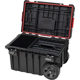 QBRICK System ONE Trolley Vario stapelbar 605 x 405 x 345 mm 44 l IP66 mit Laufrädern auf Metallachse