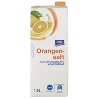 aro Orangensaft 100 % Fruchtgehalt 8 x 1,5 l (12 l)
