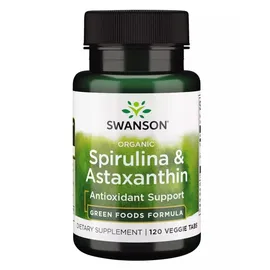 Swanson Spirulina & Astaxanthin Tabletten 120 St.