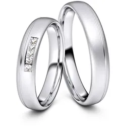 Partnerringe / Freundschaftsringe M ̧nchen 925er Silber - 8143