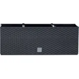 Prosperplast Blumenkasten Rato 60 x 24,5 x 24 cm anthrazit