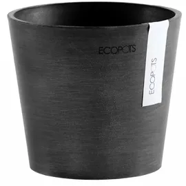 ecopot Amsterdam Mini Ø 13 x 11,2 cm Dunkelgrau
