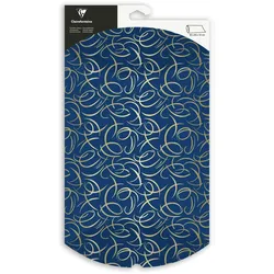 Clairefontaine 6x Geschenketui, 30x40cm, Arabeske - Blau 618008C