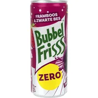 Bubbel Frisss Himbeere & Schwarze Johannisbeere Zero (12 x 0,25 Liter Dosen NL)