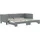 vidaXL Tagesbett 90 x 200 cm Hellgrau