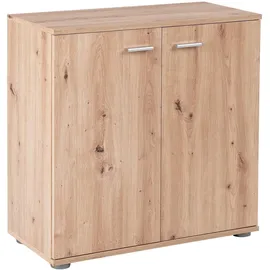 calitan furniture SOLO 71 x 76 cm Artisan Eiche Dekor / Braun