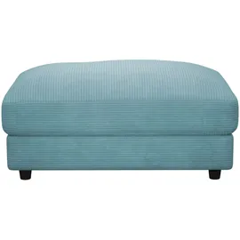 Sofa.de Hocker Branna 90 x 45 x 120 cm Türkis/Petrol