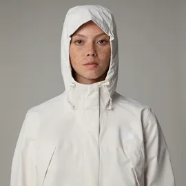 The North Face W ANTORA RAIN JACKET - REFIT, Größe M weiß WHITE dune),