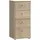 Forte Tempra 2 Kommode 38,6 x 85,5 x 34,8 cm Braun / Grau