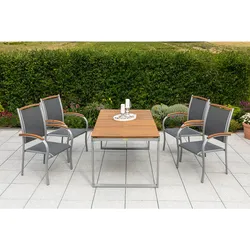 Merxx Siena Set 5tlg. Ausziehtisch