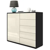 Vladon Kommode, Creme, 79x74x36 cm, Wohnzimmer, Kommoden & Sideboards,