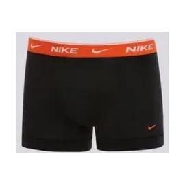 Nike Trunk Boxershorts Schwarz / Orange / Rot M 3er Pack