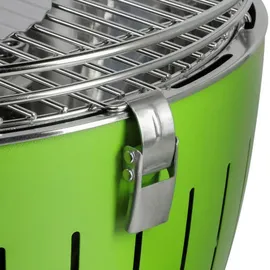 Lotusgrill Holzkohlegrill S limettengrün inkl. USB Anschluss