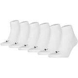 Puma Socken 6 Paar Weiß 43-46