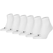 Puma Socken 6 Paar Weiß 43-46