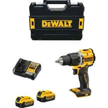 DeWalt DCD100YM2T inkl. 2 x 4,0 Ah + DCB1104 + tstak ii