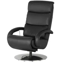 Hukla Relaxsessel Florian Leder 73 x 109 x 91 cm Schwarz elektrisch
