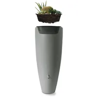GARANTIA 2-in-1-Regentonne-Komplett-Set - grau