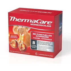 ThermaCare ® bei punktuellen Schmerzen,  kleines ThermaCare Wärmepflaster zur flexiblen Anwendung