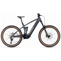 Cube Stereo Hybrid 160 HPC Race 750 2024 27,5 Zoll RH S grey´n´grey