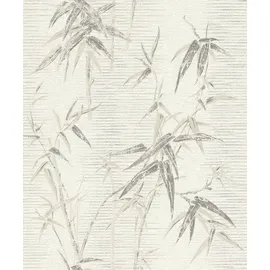 Rasch Textil Rasch Vliestapete Botanical dunkelgrau 10,05 x 0,53 m