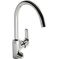 Hansa Hansapinto Küchenarmatur 45142283 mit mechanischen Geräteabsperrventil, Ausladung 213 mm, chrom