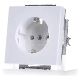 Busch-Jaeger Schuko-Steckdose Unterputz Weiß 1 St.