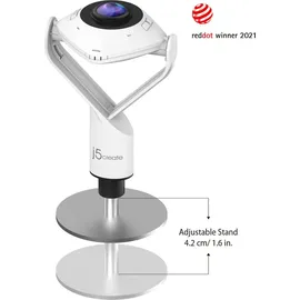j5create JVCU360-N Schwarz/Weiß