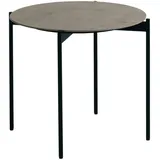 Wohnling Couchtisch WL6.695 Metall schwarz 66 x 30 x 66 cm
