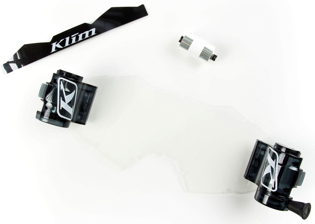 Klim Viper/Viper Pro, Ersatzglas mit Roll-Offs - Klar