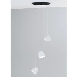 Nyta Multiple 3 Mehrfachbaldachin schwarz (ohne Leuchten oder Kabel)