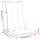vidaXL Hochlehner Auflage 120 x 50 x 4 cm melange beige 6 St.