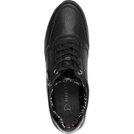 Marco Tozzi Damen Sneaker Low Schwarz 40