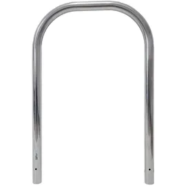 Baumarktplus Fahrradständer Fahrradanlehnbügel 116 x 74 cm Edelstahl Ø 60 mm Typ U