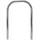 Baumarktplus Fahrradständer Fahrradanlehnbügel 116 x 74 cm Edelstahl Ø 60 mm Typ U