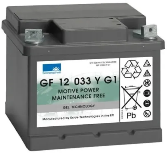 Sonnenschein dryfit A 500 Cyclic Serie / Gel Antriebsbatterie GF 12 033 Y 1 