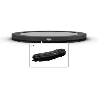 Berg Toys BERG Schutzrand für Champion InGround 380 Trampoline, grau