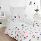 Traumschlaf Bettwäsche Claude in bunt | Gr.: 200x220 (2x 80x80 cm,
