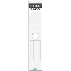 ELBA Ordnerrücken-Etiketten 'ELBA RADO' - lang/breit, weiß