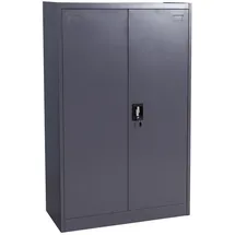 Proregal Aktenschrank 140x90x40 cm Dunkelgrau
