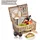 sänger Picknickkorb Amrum (Set, 13 St., Picknickkorb), 38x26x19 cm, 2 Personen, Geschirr, Komplettset mit Kühltasche braun