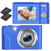 Digitalkamera,Jckduhan Mini Fotokamera FHD 1080P 16X Digitalzoom, Kompaktkamera für Kinder Teenager Anfänger Erwachsene Dark_Blue