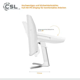 CSL All-in-One PC »Unity U24-AMD«, weiß